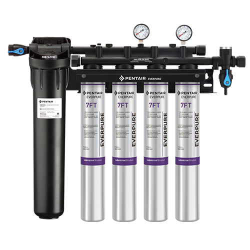 FT Series Water Filtration System 7FT Quad System