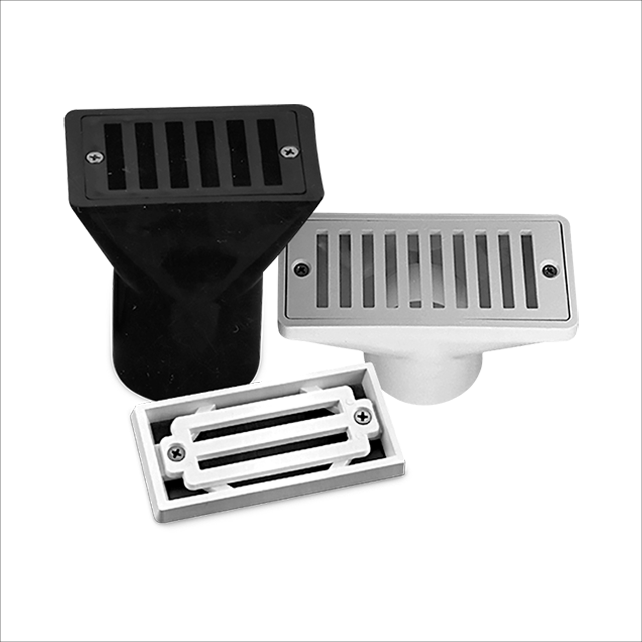 Pentair Kolam Gutter Drain and Grate