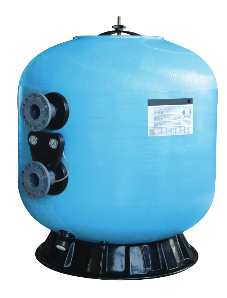 Pentair PWT-NL Commercial Filters Fiberglass Tank with Side-Mount Flanges