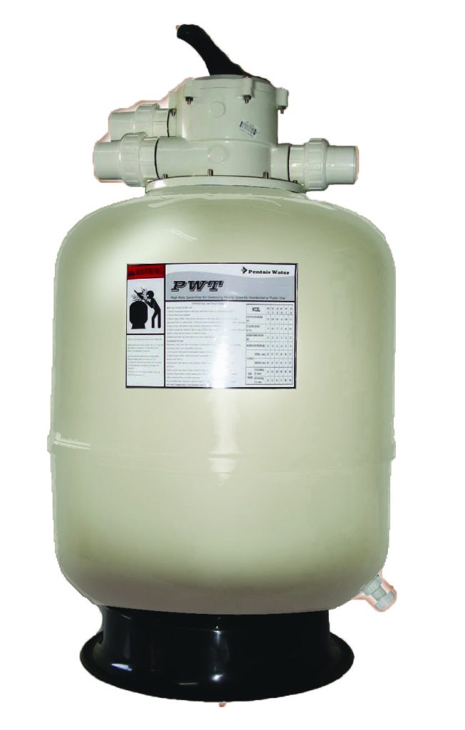 Pentair PWT Top Mount or Side Mount Fiberglass Sand Filters