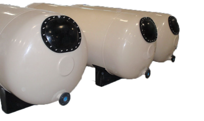 PWT-C Commercial Horizontal Sand Filters