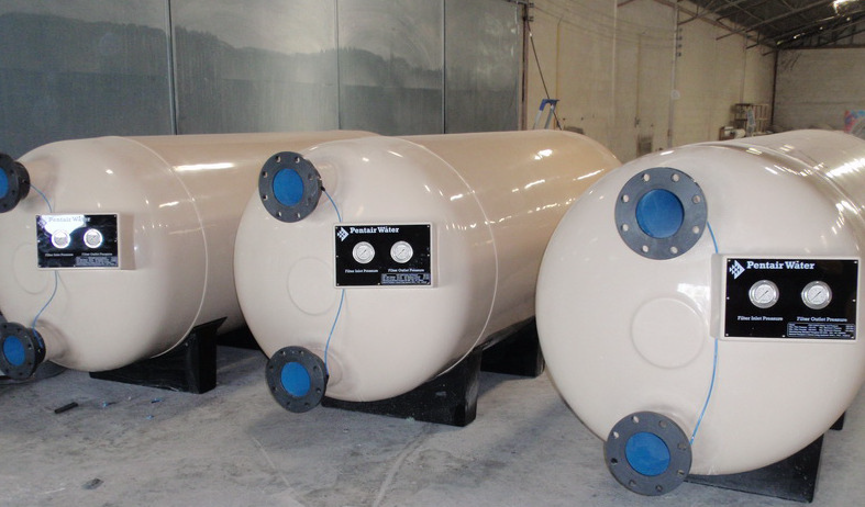 PWT-C Commercial Horizontal Sand Filters