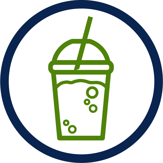 Refreshing Fountain Drinks Logo