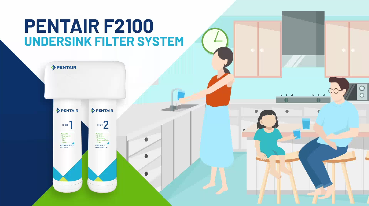 Pentair F2100 Undersink Filter System