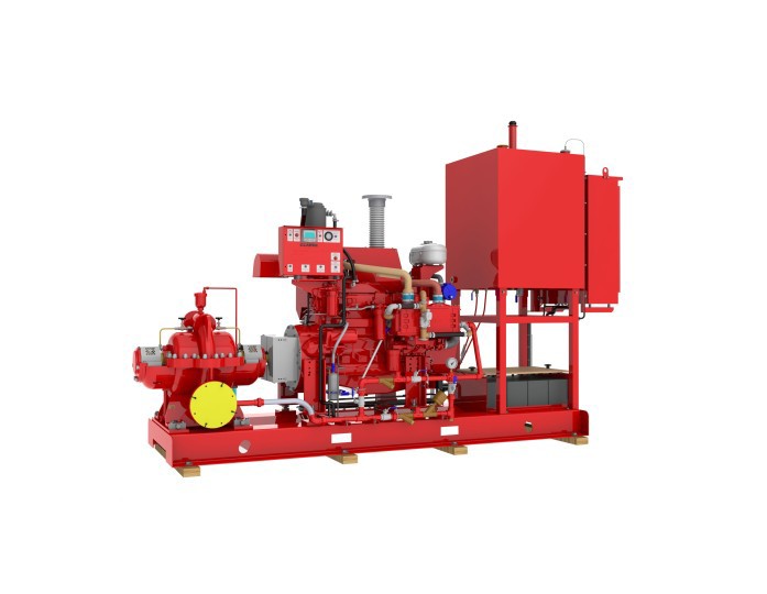 Pentair Fairbanks Nijhuis Diesel Driven Horizontal Split Case Fire Pumps